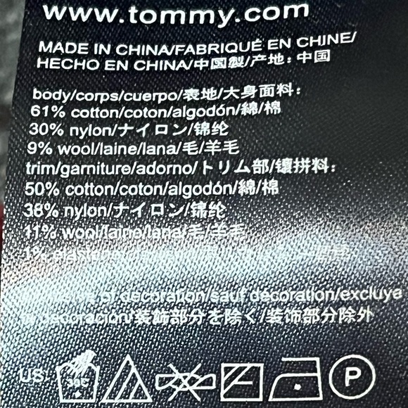 Tommy Hilfiger Gray and Red Patterned Sweater - Picture 8 of 11